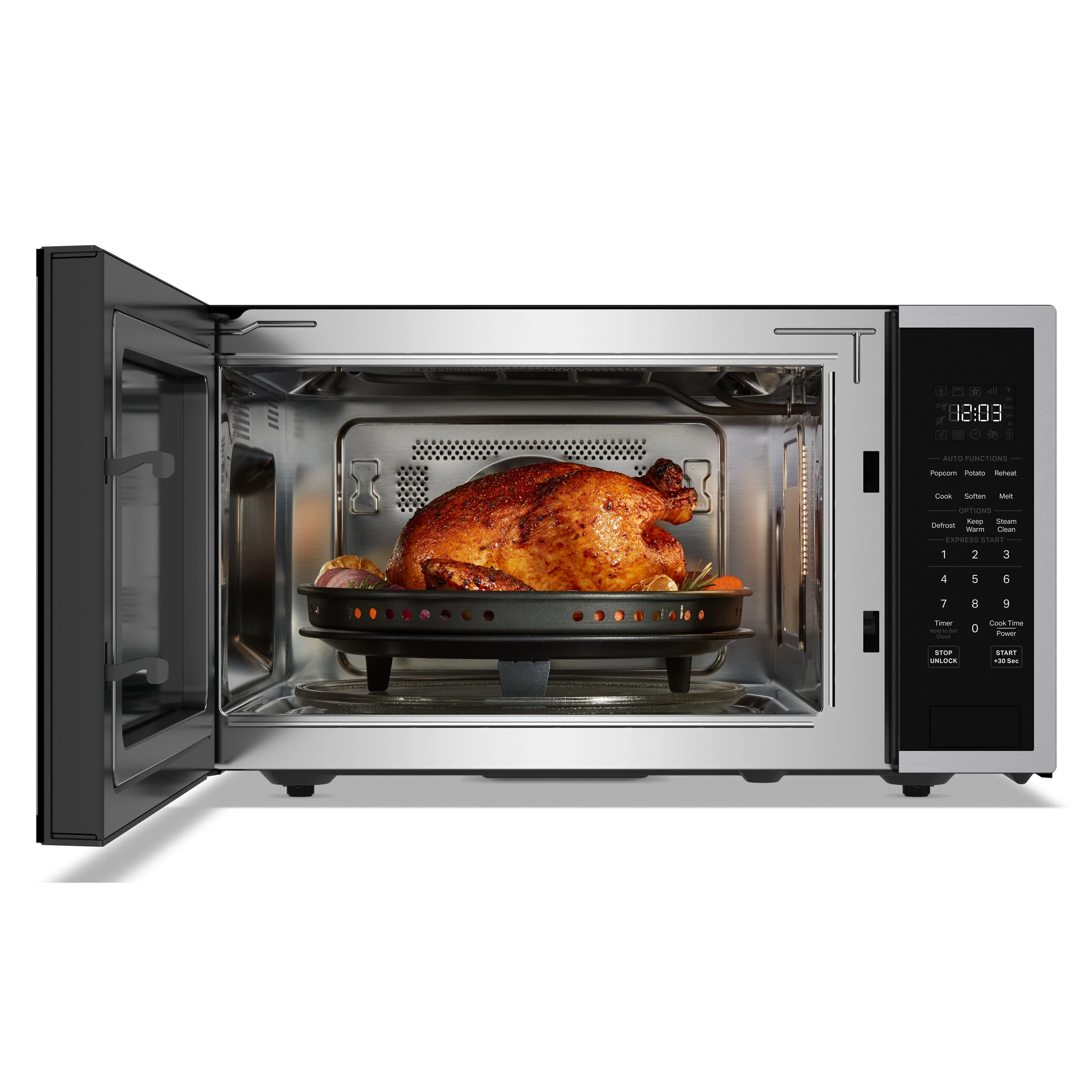 1.5 cu. ft. Countertop Microwave with Air Fry Function view 2