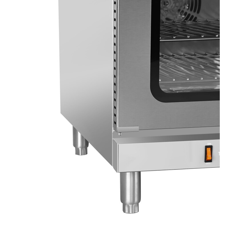 32 in. Countertop Convection Oven, Holds Full Size Pans, 4 Racks and 3500W of Power, 240V in Stainless-Steel KMCTCO44