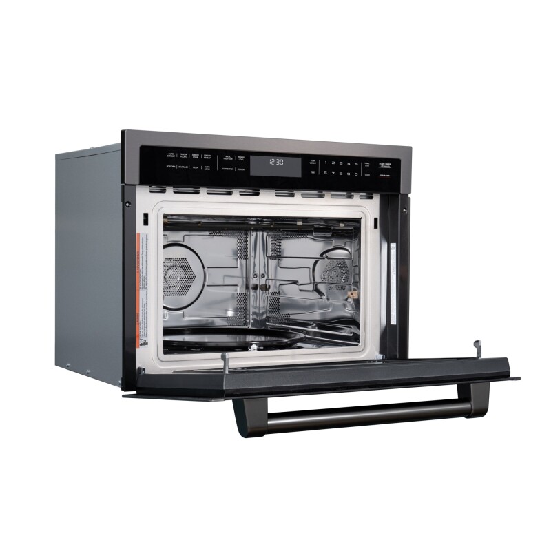 Reserve 24 in. Stainless Steel Built-in Convection Microwave Oven with Speed and Sensor Cooking, 1.6 cu. ft. in BlackKM-CWO24 -BSS KMCWO24BSS, product image 7 of 13