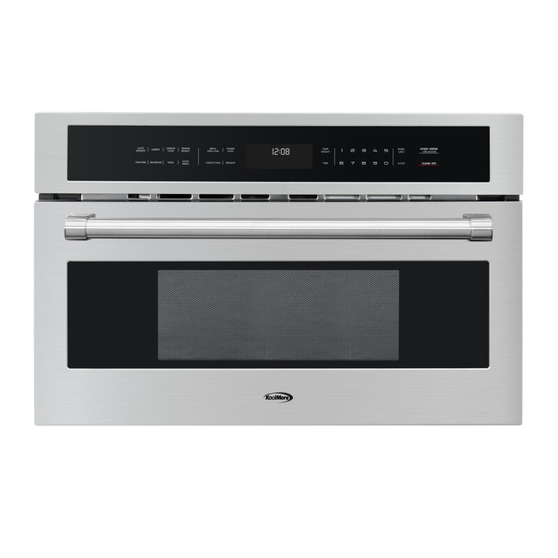 30 in. Built-In Microwave with Convection Oven and Air Fryer, 1.6 cu. ft. Capacity in Stainless-Steel KMCWO30SS