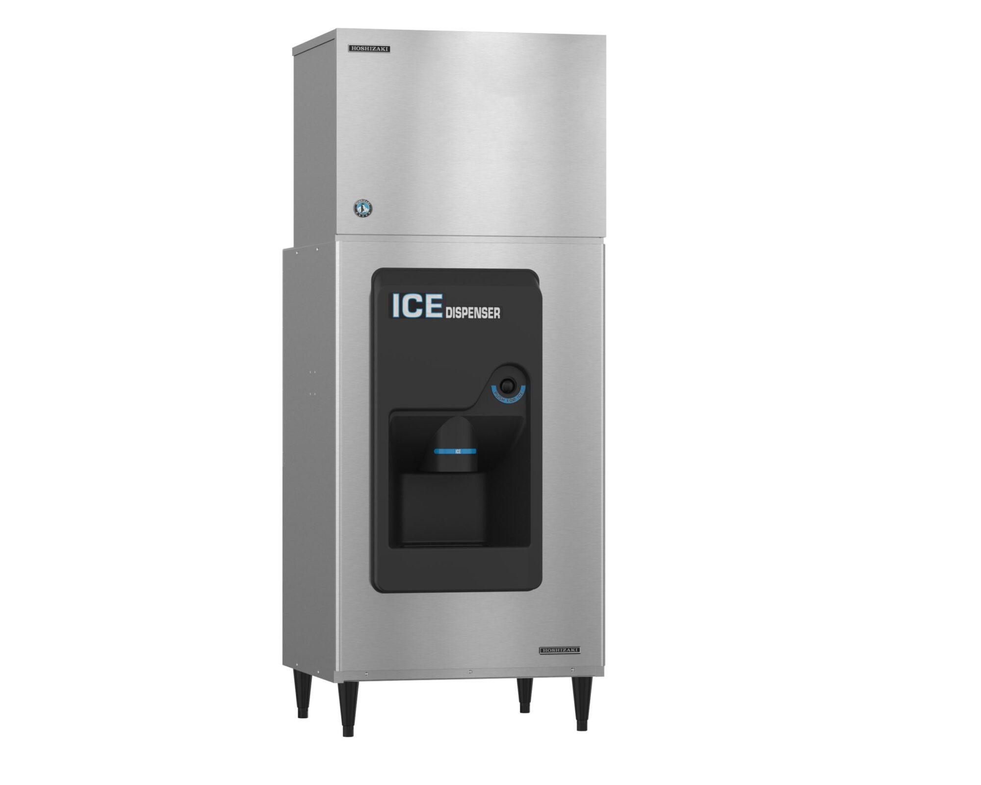 KMD-705MRJZ with URC-9FZ, Crescent Cuber Icemaker, Remote-cooled KMD705MRJZ