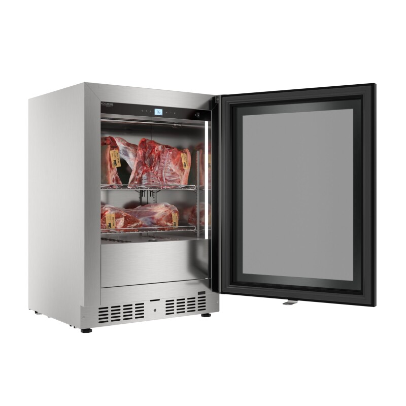 Reserve 24 in. Commercial and Residential Undercounter Dry Aging Refrigerator in Stainless Steel KMDAR34SS