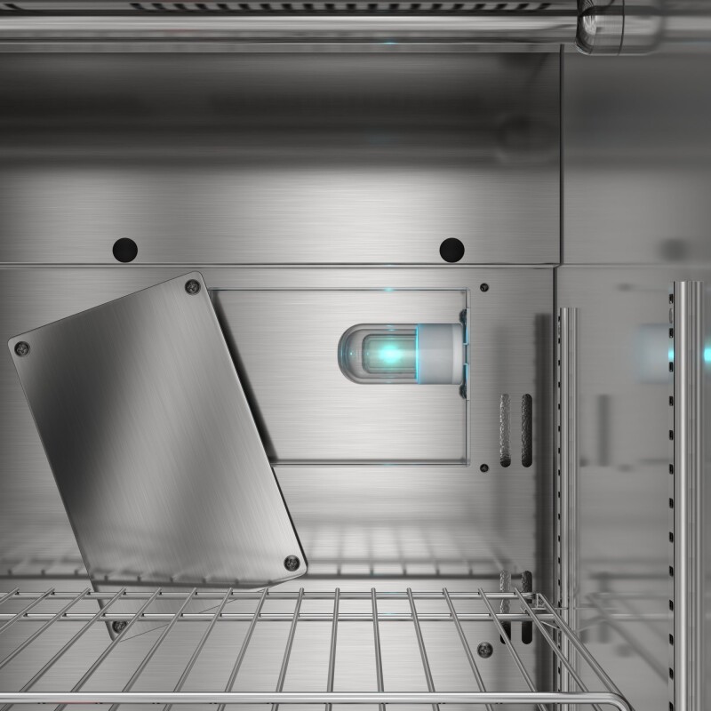 Reserve 24 in. Commercial and Residential Undercounter Dry Aging Refrigerator in Stainless Steel KMDAR34SS