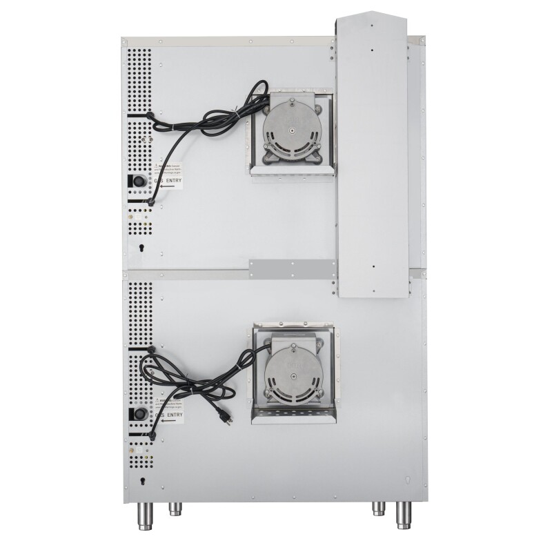 38 in. Full Size Double Commercial LP Convection Oven 108,000 BTU Total With Stacking Kit KMDCCO54LP, product image 8 of 13