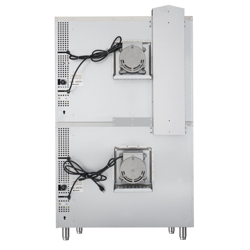 38 in. Full Size Double Commercial Natural Gas Convection Oven 108,000 BTU Total with Stacking Kit KMDCCO54NG, product image 8 of 13
