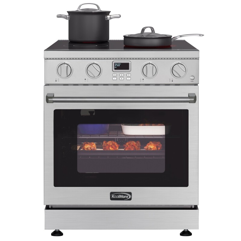 30 in. Professional Electric Range with 14900W of Power, 240V in Stainless-Steel KMEPR30APSS
