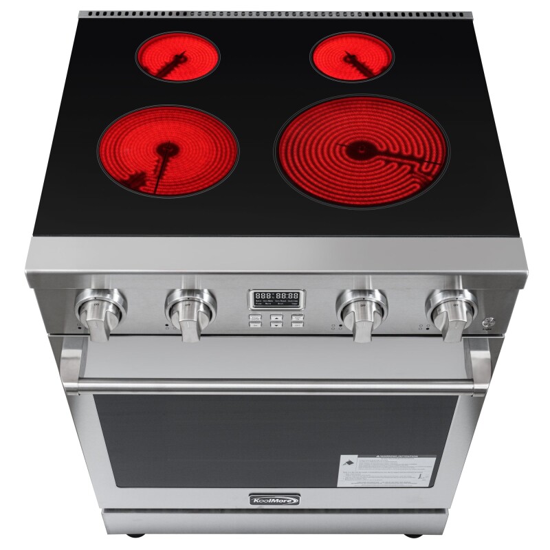 30 in. Professional Electric Range with 14900W of Power, 240V in Stainless-Steel KMEPR30APSS, product image 6 of 13