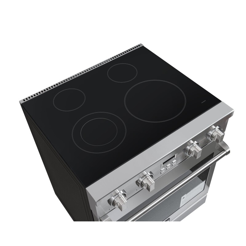 30 in. Professional Electric Range with 14900W of Power, 240V in Stainless-Steel KMEPR30APSS, product image 7 of 13