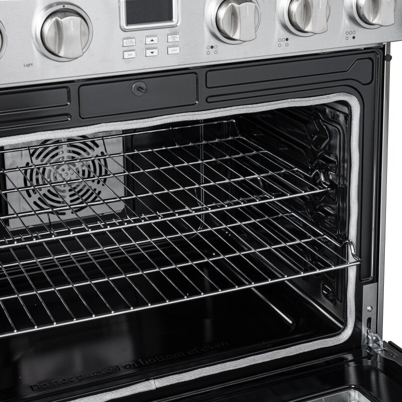 36 in. Professional Electric Range with 16600W of Power, 240V in Stainless-Steel KMEPR36APSS, product image 10 of 12