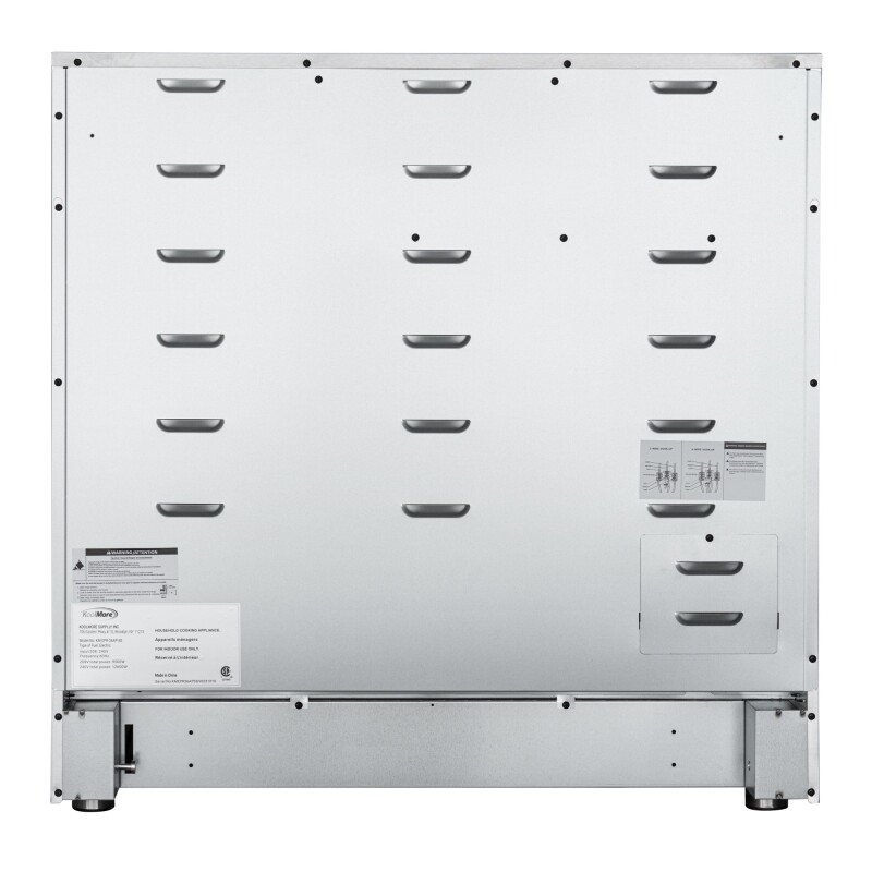 36 in. Professional Electric Range with 16600W of Power, 240V in Stainless-Steel KMEPR36APSS, product image 12 of 12