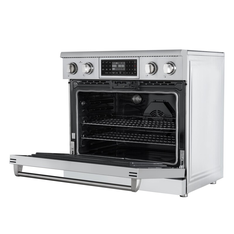 36 in. Electric Professional Range with Tilt Panel and Digital controls, Self-Cleaning, 16300W of Power, 240V in Stainless-Steel KMEPR36TDPSS, product image 11 of 13
