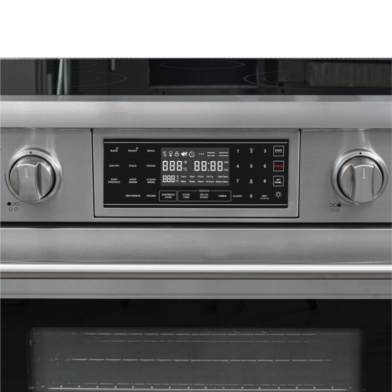 36 in. Electric Professional Range with Tilt Panel and Digital controls, Self-Cleaning, 16300W of Power, 240V in Stainless-Steel KMEPR36TDPSS, product image 12 of 13