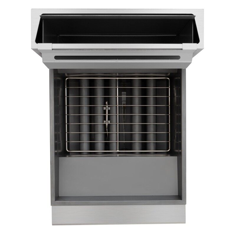 75 lb. Floor Standing Natural Gas Commercial Fryer with 150,000 BTU in Stainless-Steel, ETL Listed KMFDF75NG, product image 8 of 12