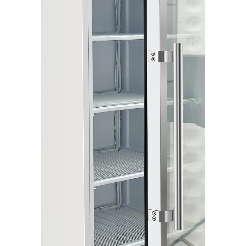 12 Cu. ft. Commercial Freezer with Glass Door in White - Manual Defrost KMFMD12WGD