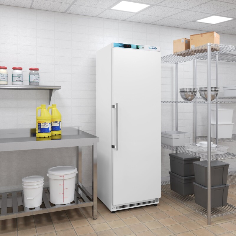 12 Cu. ft. Commercial Reach in Freezer in White Manual Defrost KMFMD12WH