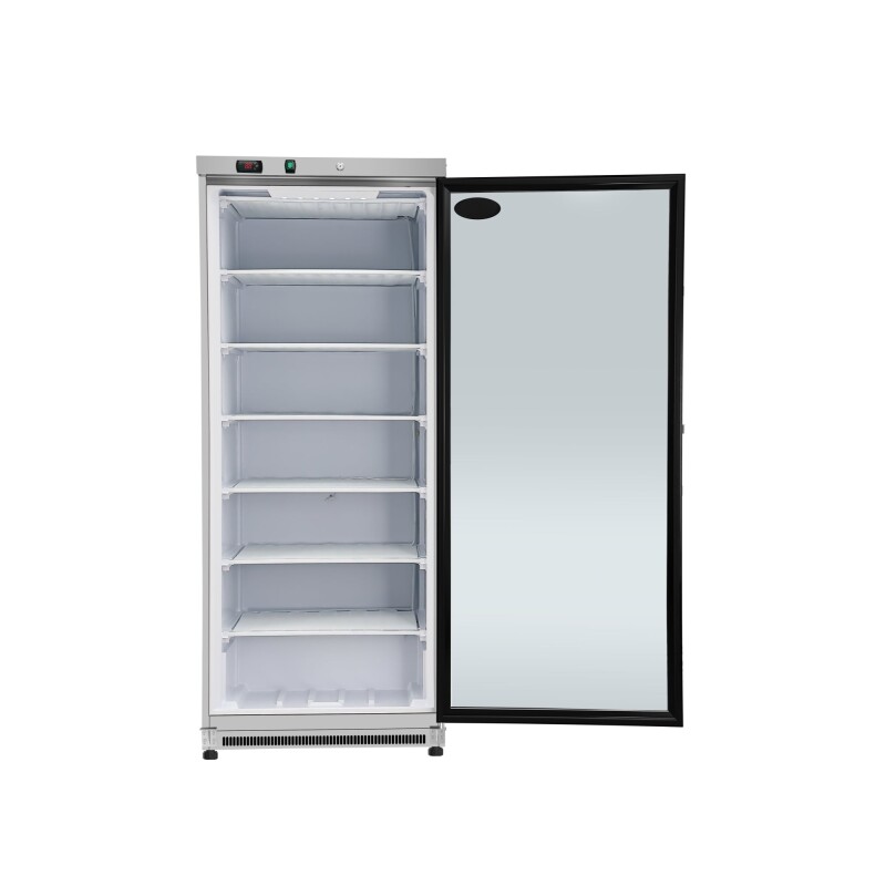 21 Cu. Ft. Commercial Freezer with Glass Door in Stainless Steel - Manual Defrost KMFMD20SGD