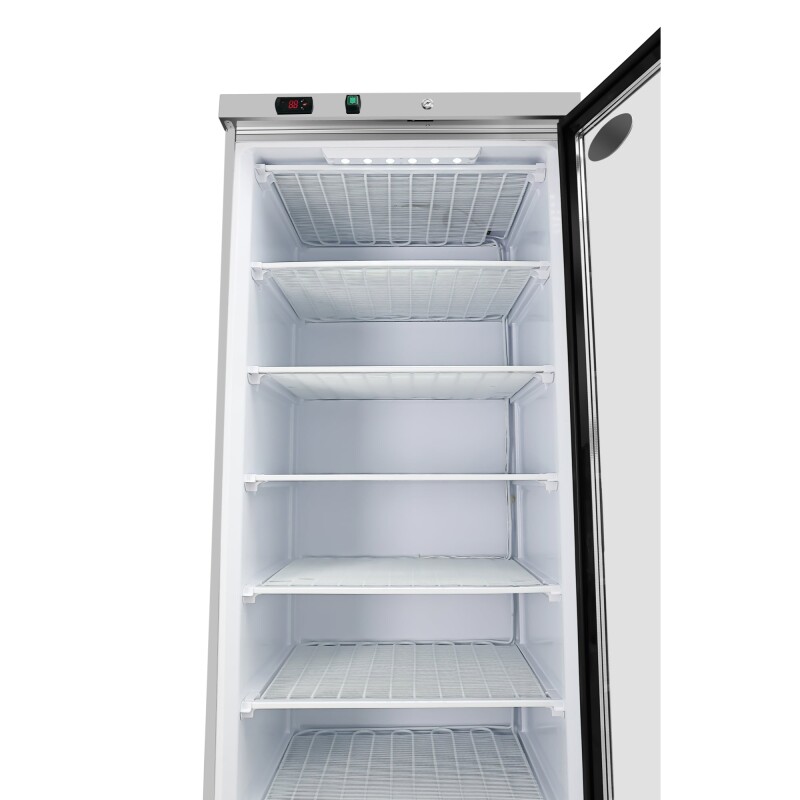 21 Cu. Ft. Commercial Freezer with Glass Door in Stainless Steel - Manual Defrost KMFMD20SGD