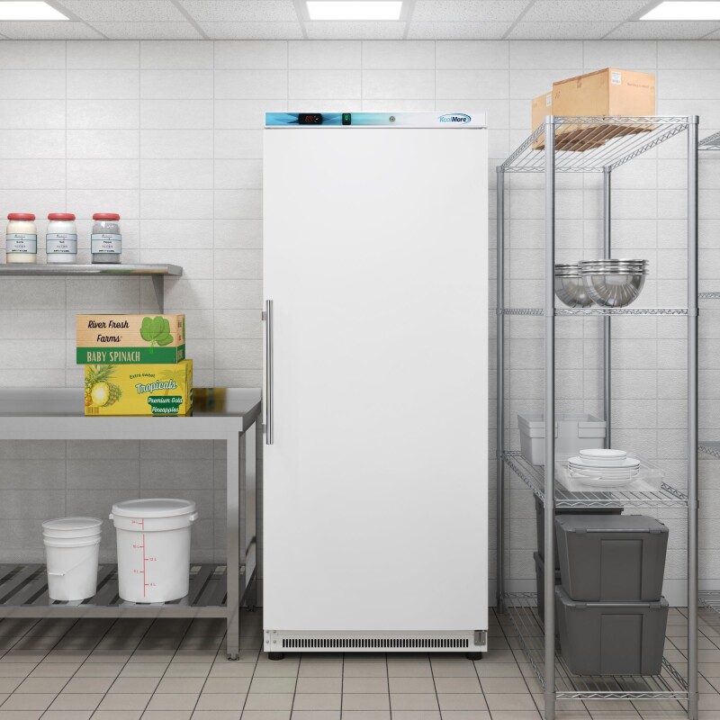 21 Cu. ft. Commercial Reach-in Freezer in White Manual Defrost KMFMD20WH