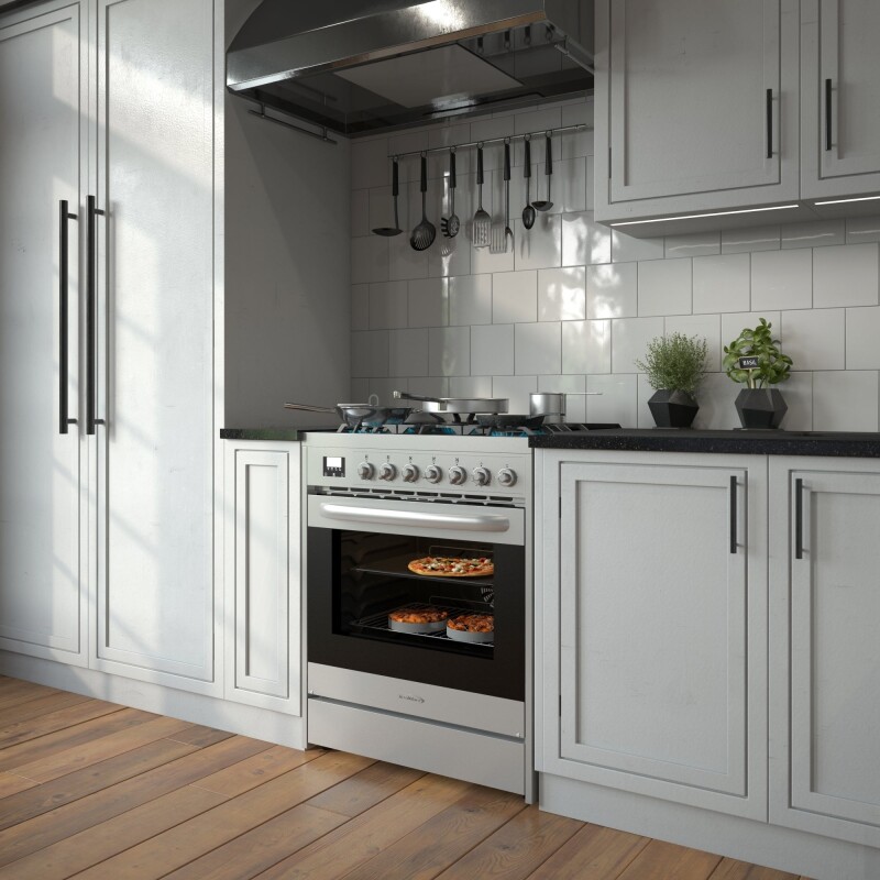 30 in. Stainless-Steel Professional Gas Range KMFR30GSS