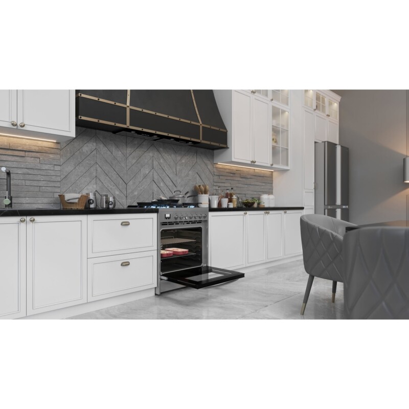 30 in. Stainless-Steel Professional Gas Range KMFR30GSS
