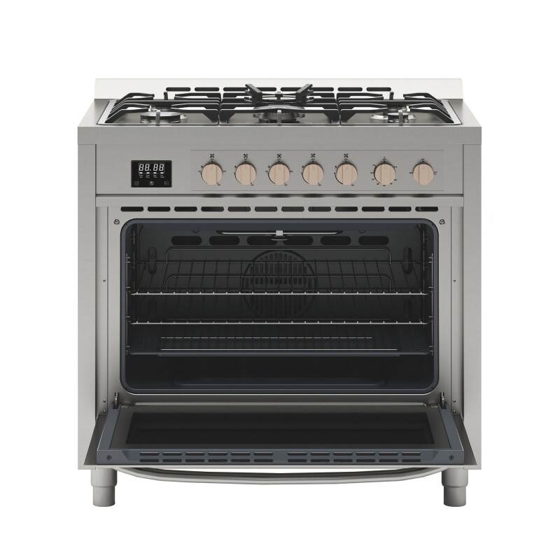 36 in. Stainless Steel Professional Gas range with Legs KMFR36GLSS