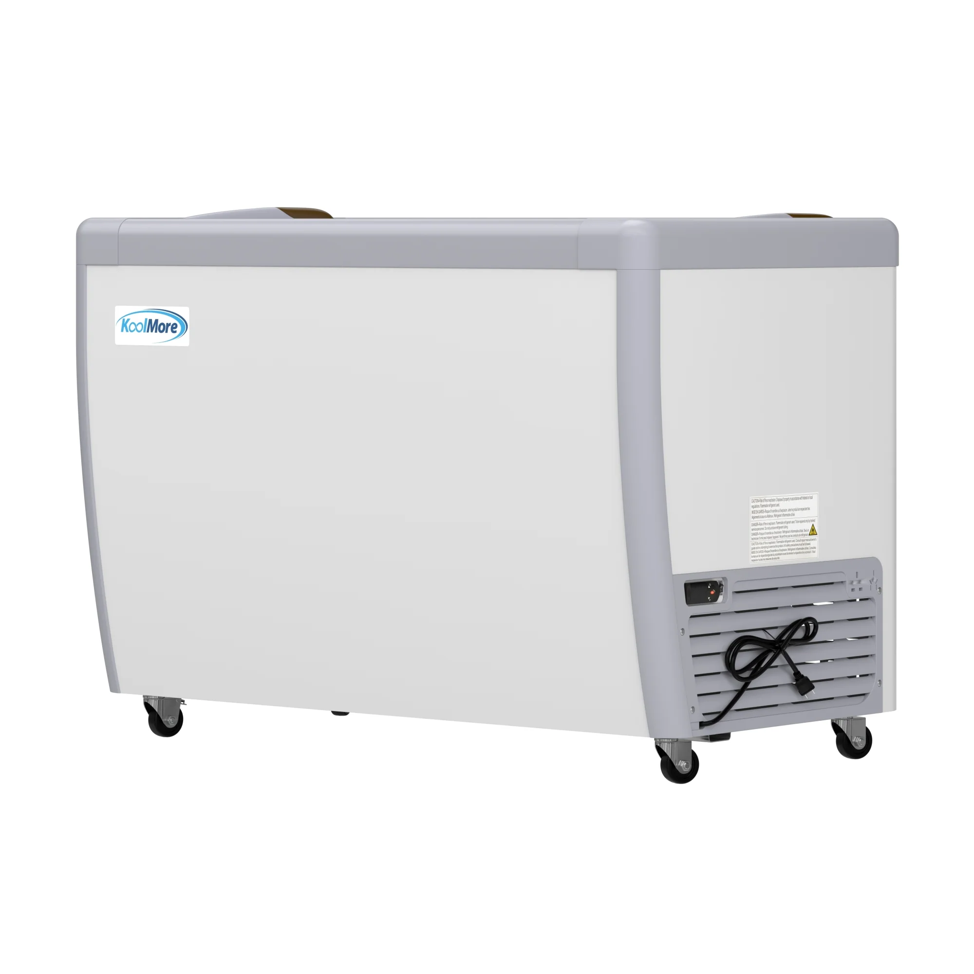 50 in. 9-Pan Gelato Dipping Cabinet Display Freezer with Sliding Glass Door, 13 cu. ft KMGDC49SD