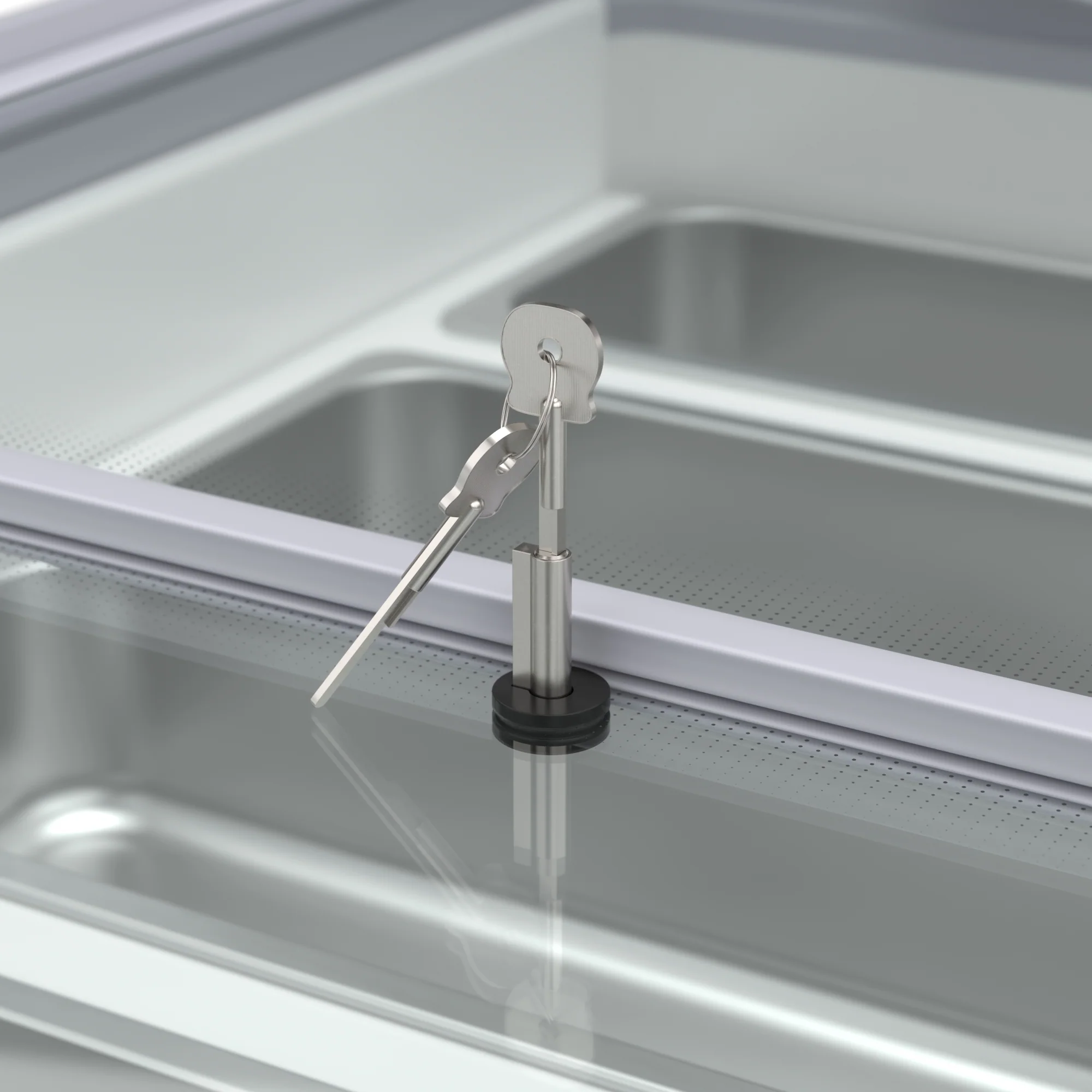 50 in. 9-Pan Gelato Dipping Cabinet Display Freezer with Sliding Glass Door, 13 cu. ft KMGDC49SD