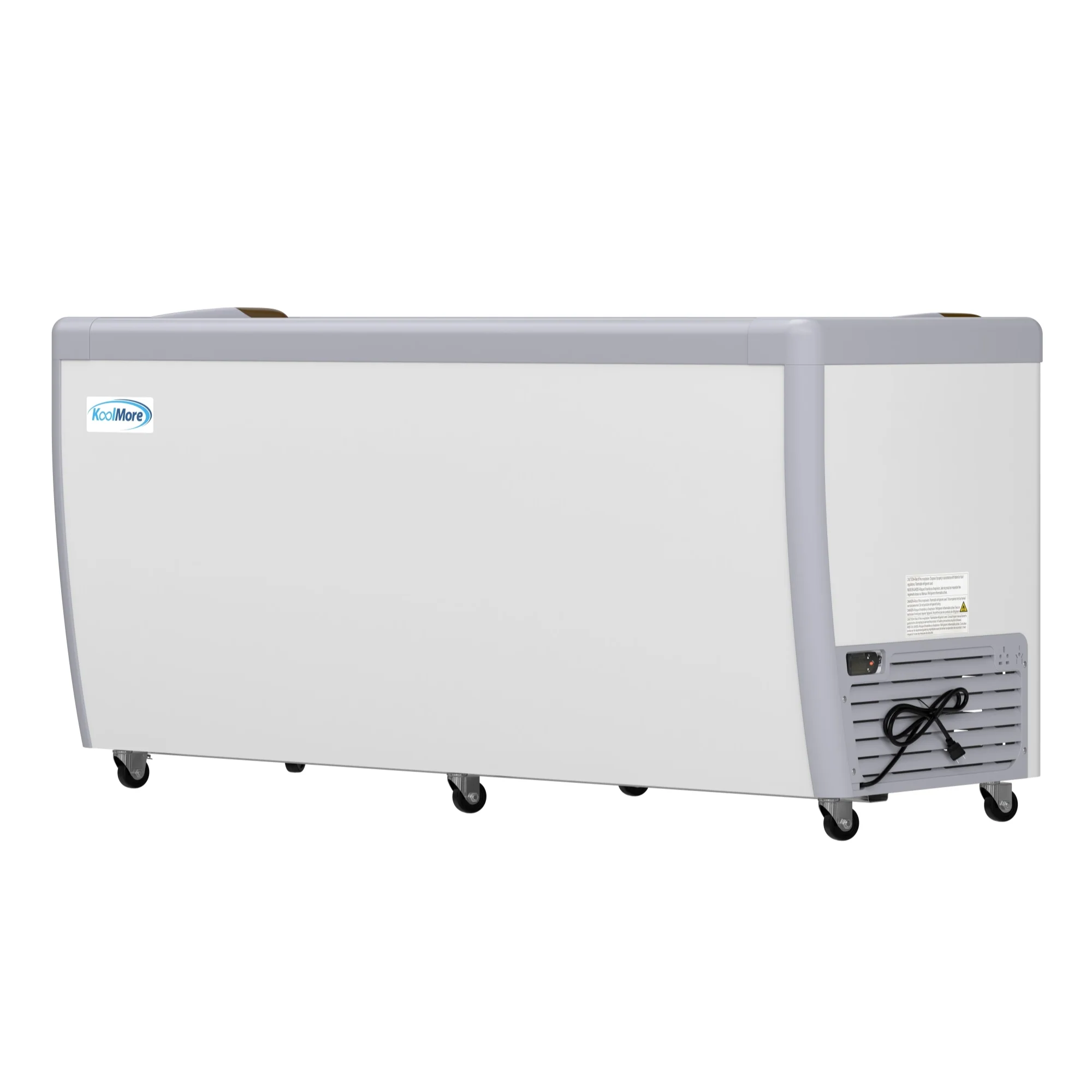 70 in. 14-Pan Gelato Dipping Cabinet Display Freezer with Sliding Glass Door, 20 cu. ft KMGDC71SD