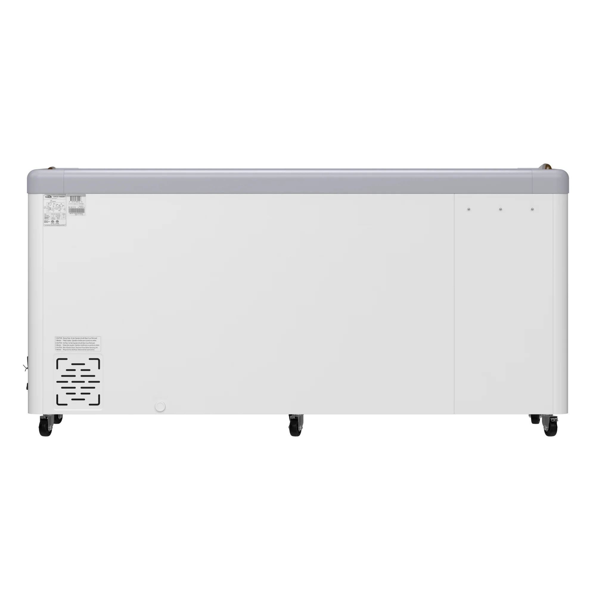 70 in. 14-Pan Gelato Dipping Cabinet Display Freezer with Sliding Glass Door, 20 cu. ft KMGDC71SD