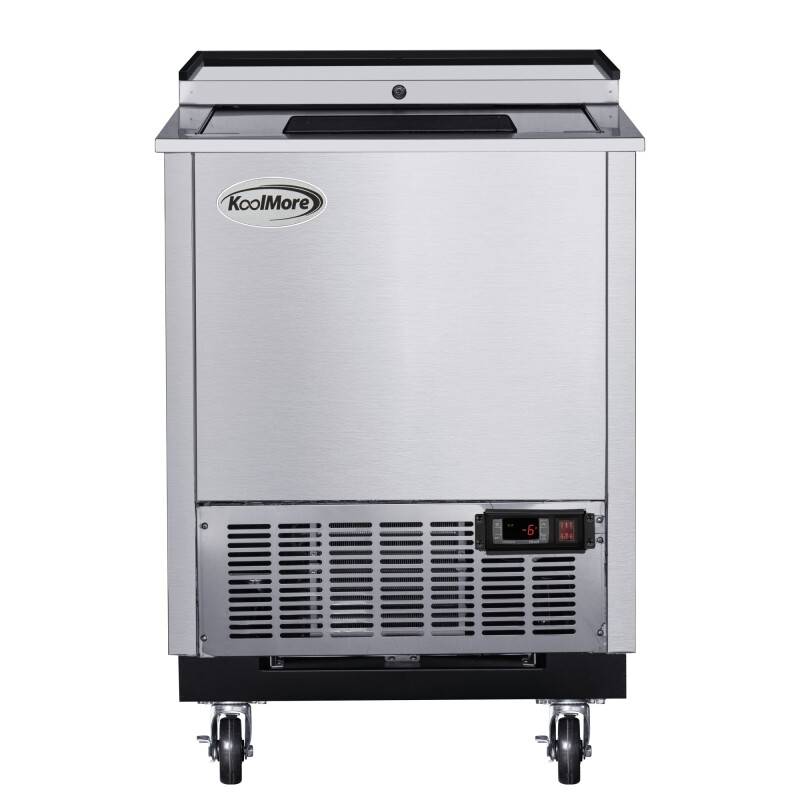 25 in. Commercial Glass Froster in Stainless Steel, ETL Listed, 5 cu. ft KMGF25SS