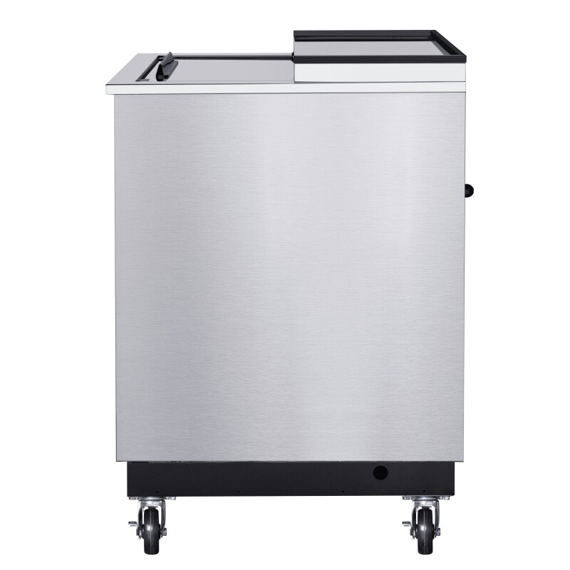 25 in. Commercial Glass Froster in Stainless Steel, ETL Listed, 5 cu. ft KMGF25SS