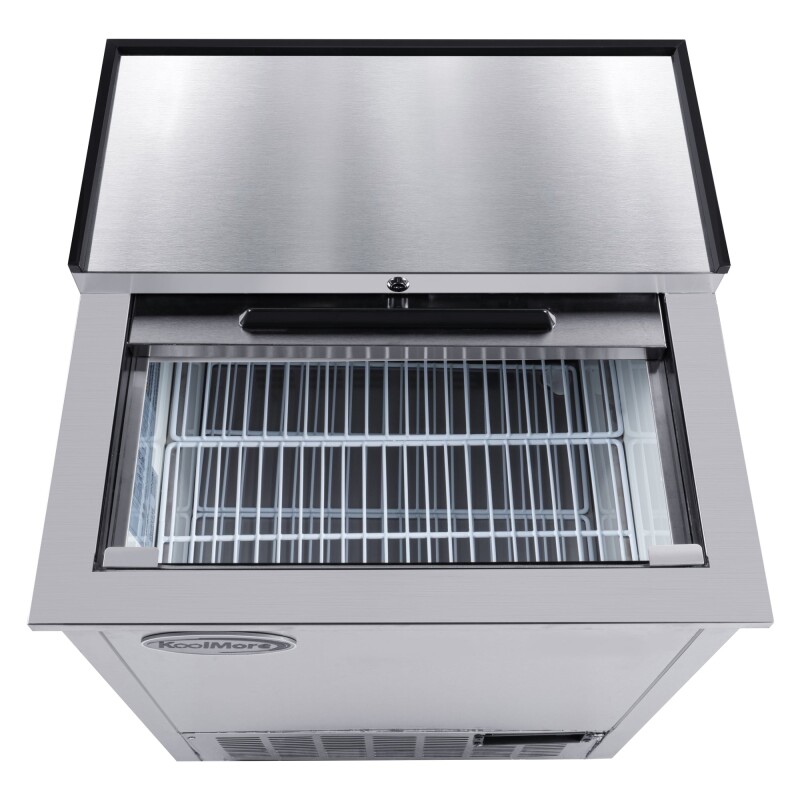 25 in. Commercial Glass Froster in Stainless Steel, ETL Listed, 5 cu. ft KMGF25SS