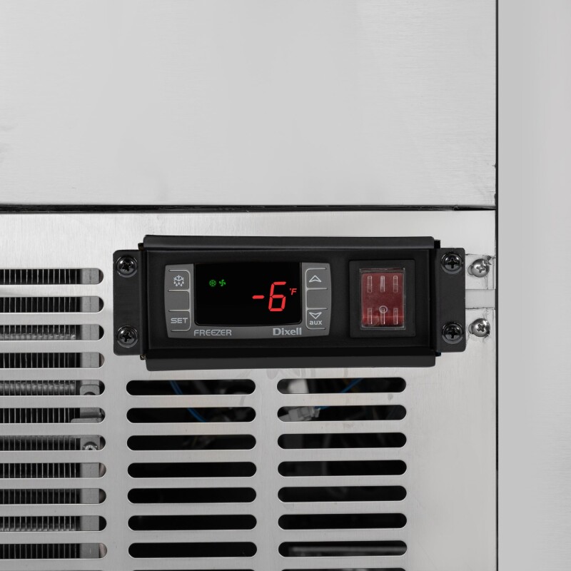 25 in. Commercial Glass Froster in Stainless Steel, ETL Listed, 5 cu. ft KMGF25SS
