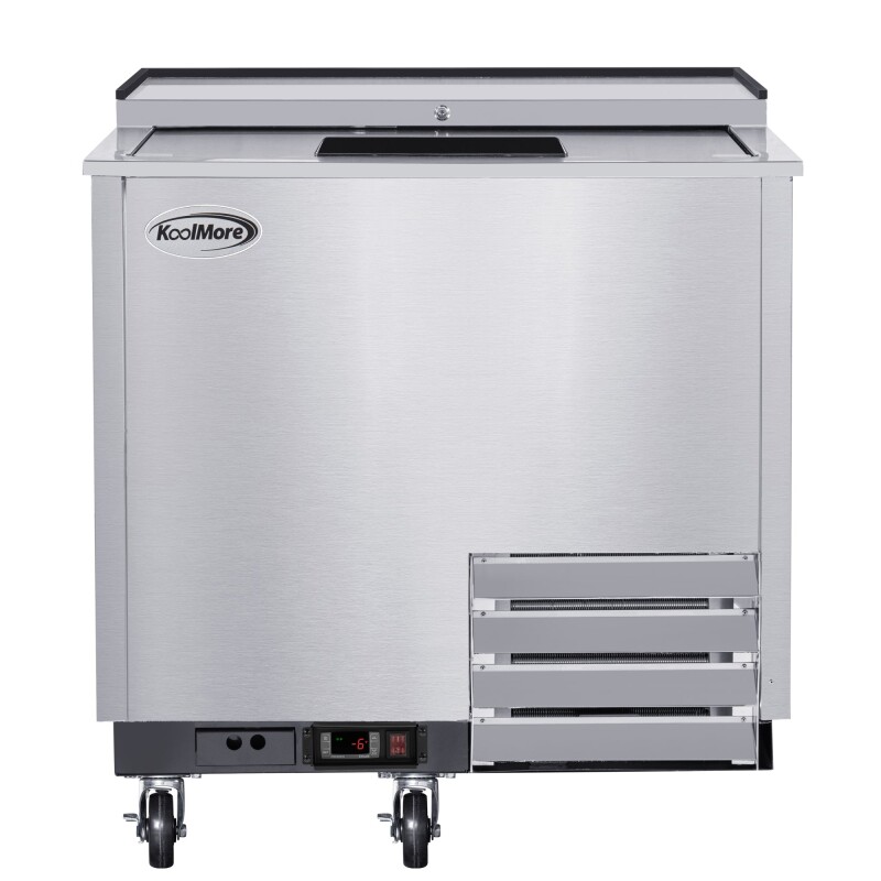 36 in. Commercial Glass Froster in Stainless Steel, ETL Listed, 9 cu. ft KMGF36SS