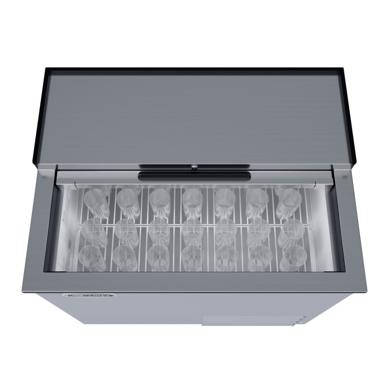 36 in. Commercial Glass Froster in Stainless Steel, ETL Listed, 9 cu. ft KMGF36SS