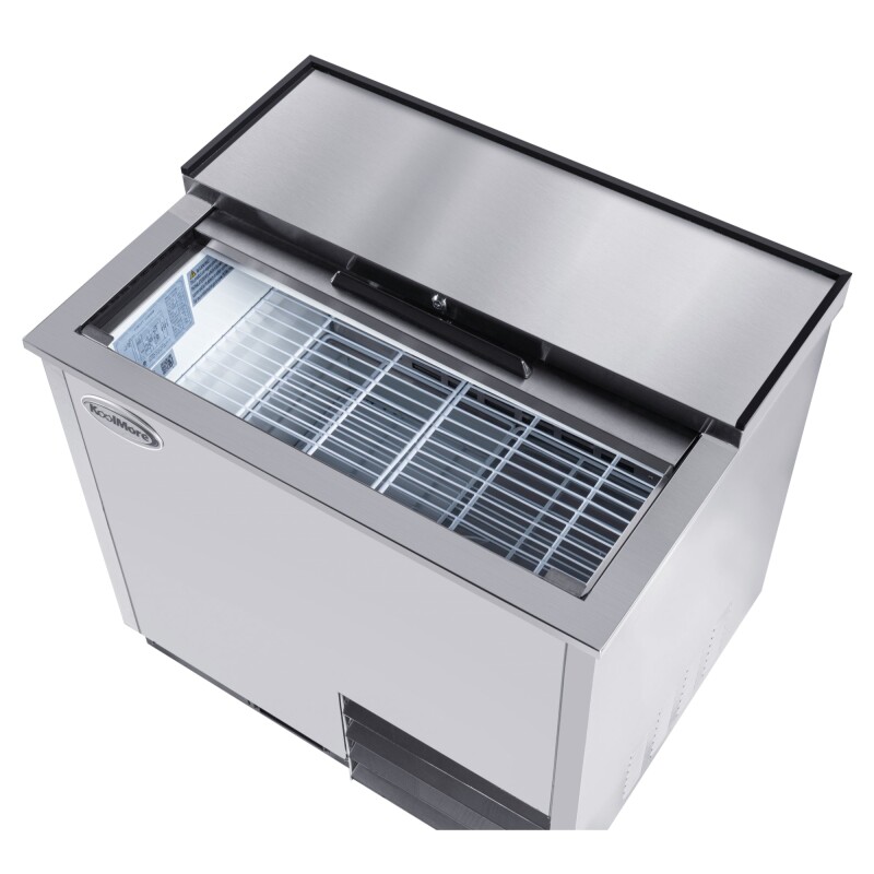 36 in. Commercial Glass Froster in Stainless Steel, ETL Listed, 9 cu. ft KMGF36SS