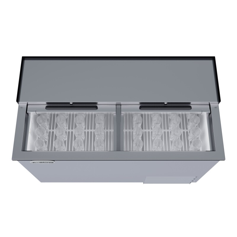 50 in. Commercial Glass Froster in Stainless Steel, ETL Listed, 14 cu. ft KMGF50SS