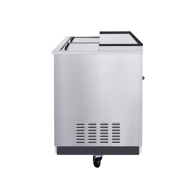50 in. Commercial Glass Froster in Stainless Steel, ETL Listed, 14 cu. ft KMGF50SS