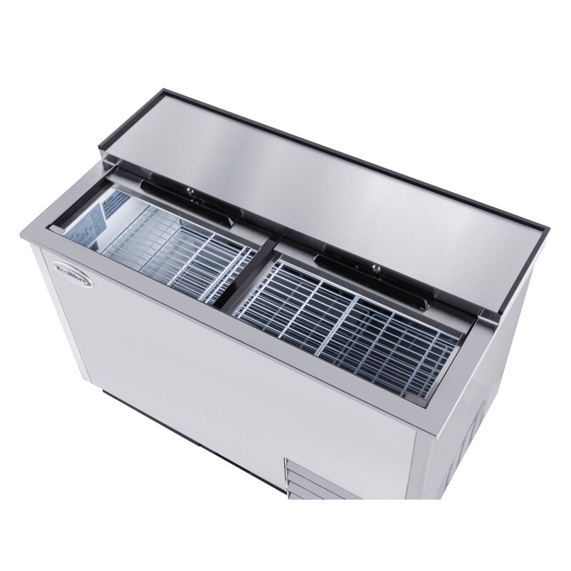 50 in. Commercial Glass Froster in Stainless Steel, ETL Listed, 14 cu. ft KMGF50SS