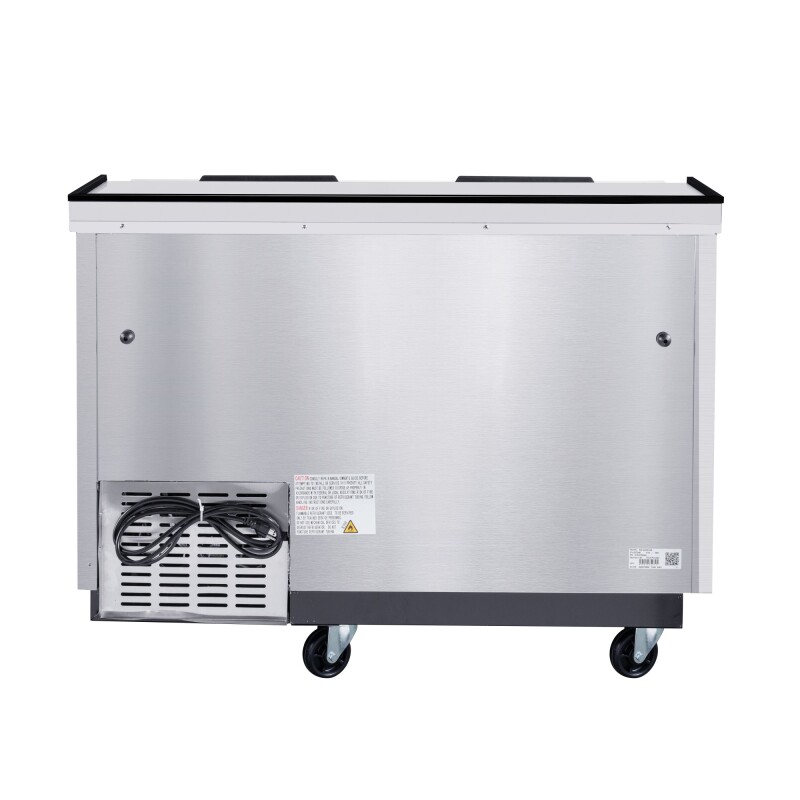 50 in. Commercial Glass Froster in Stainless Steel, ETL Listed, 14 cu. ft KMGF50SS