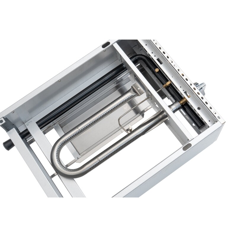 18 in. Natural Gas 1-Burner Griddle with 30,000 BTU in Stainless-Steel KMGG118M, product image 9 of 11