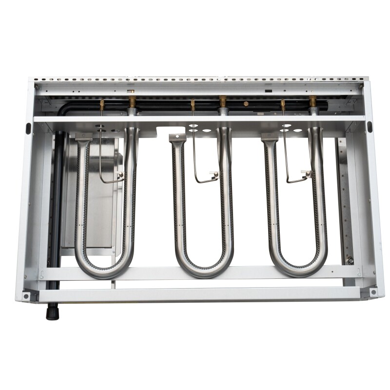 36 in. Natural Gas 3-Burner Griddle with 90,000 BTU in Stainless-Steel KMGG336M, product image 10 of 12