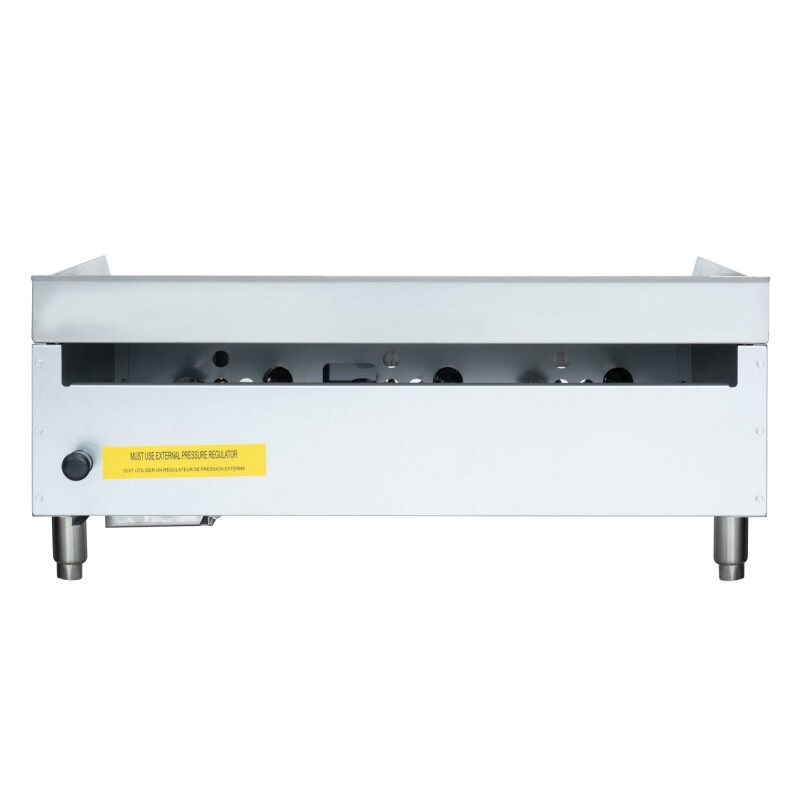 36 in. Natural Gas 3-Burner Griddle with 90,000 BTU in Stainless-Steel KMGG336M, product image 11 of 12