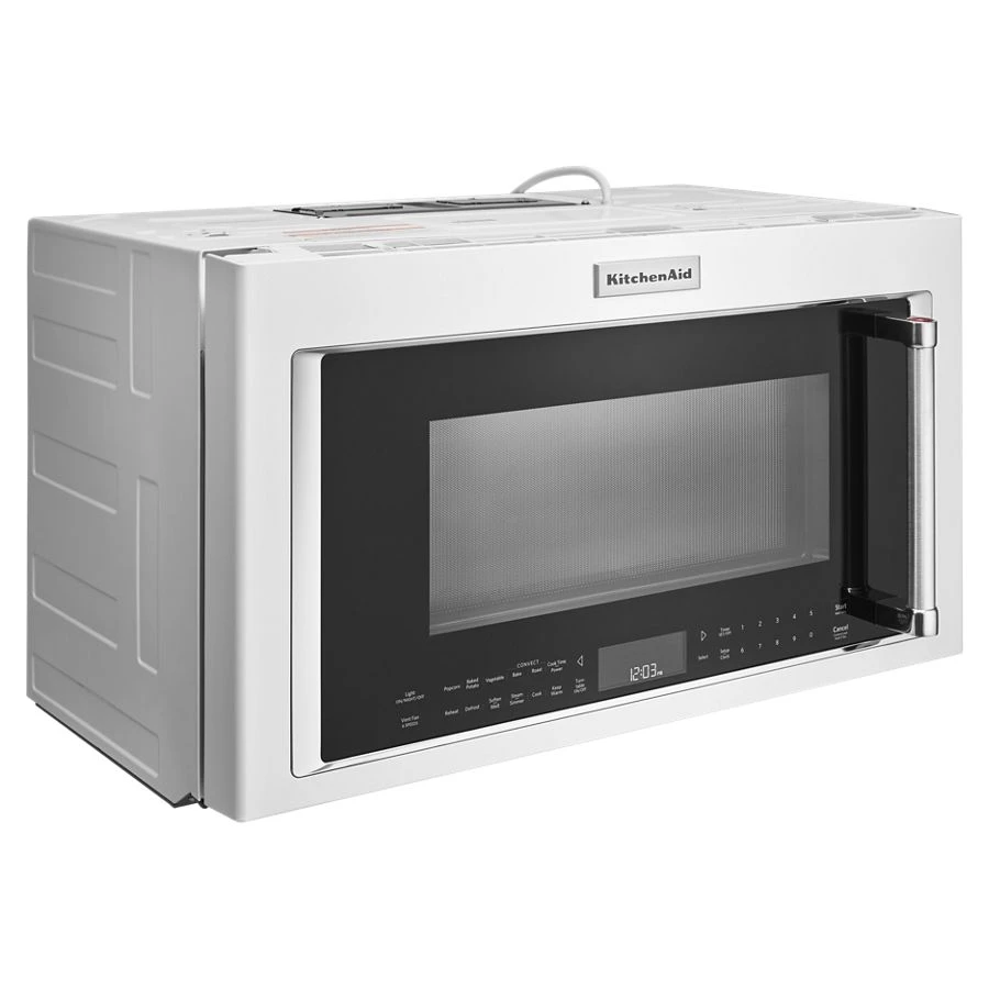 30" 1000-Watt Microwave Hood Combination with Convection Cooking KMHC319EWH