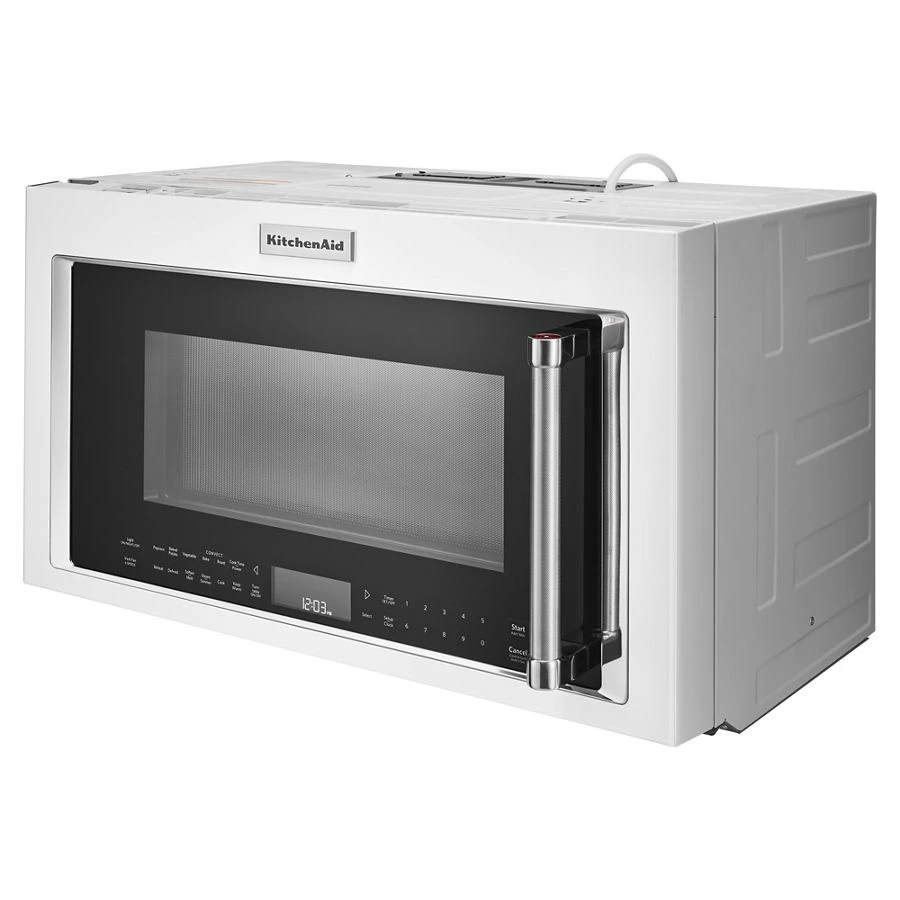 30" 1000-Watt Microwave Hood Combination with Convection Cooking KMHC319EWH