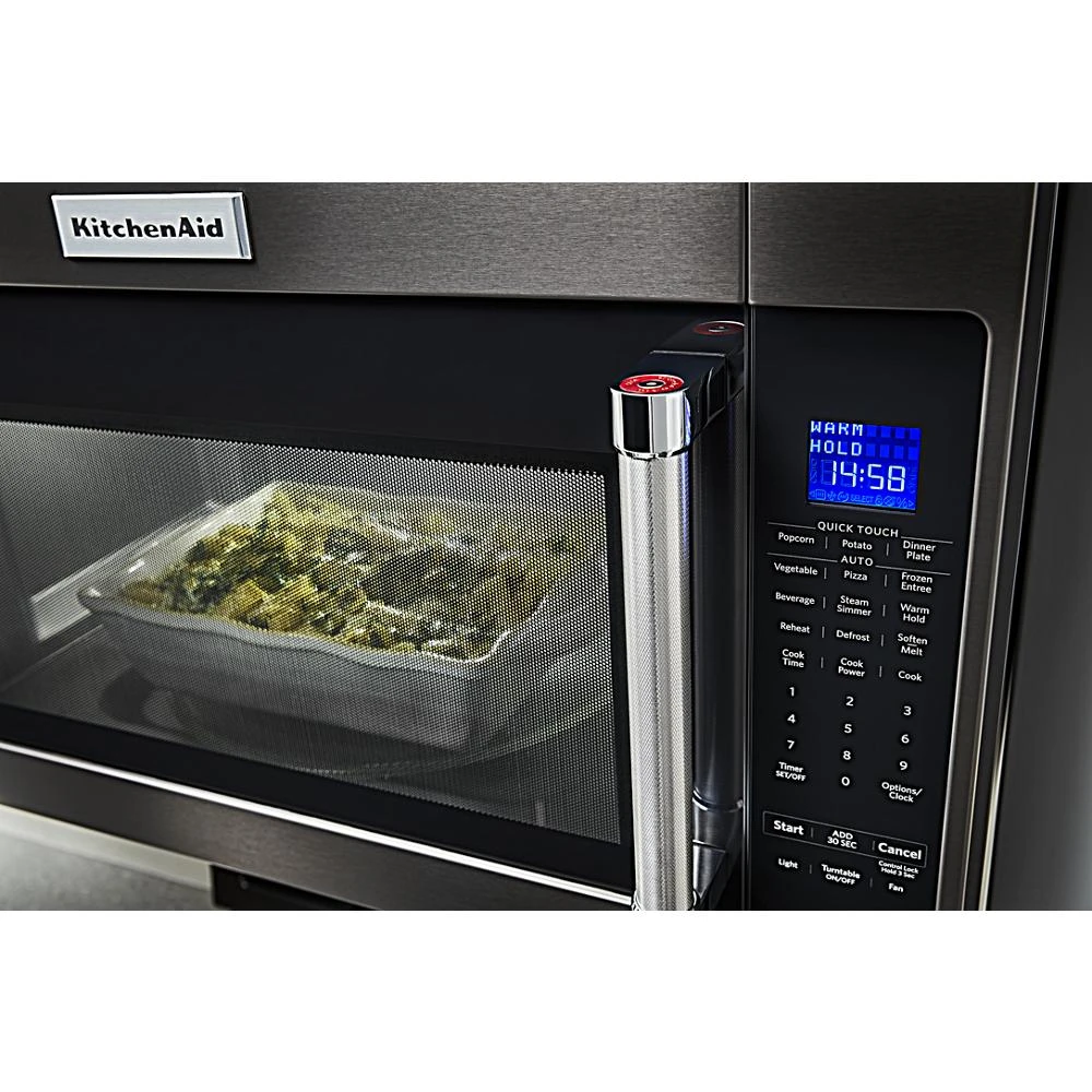 30" 1000-Watt Microwave Hood Combination KMHS120EBS