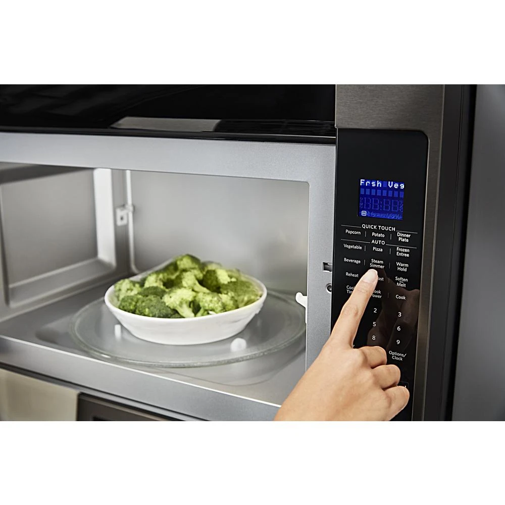 30" 1000-Watt Microwave Hood Combination KMHS120EBS