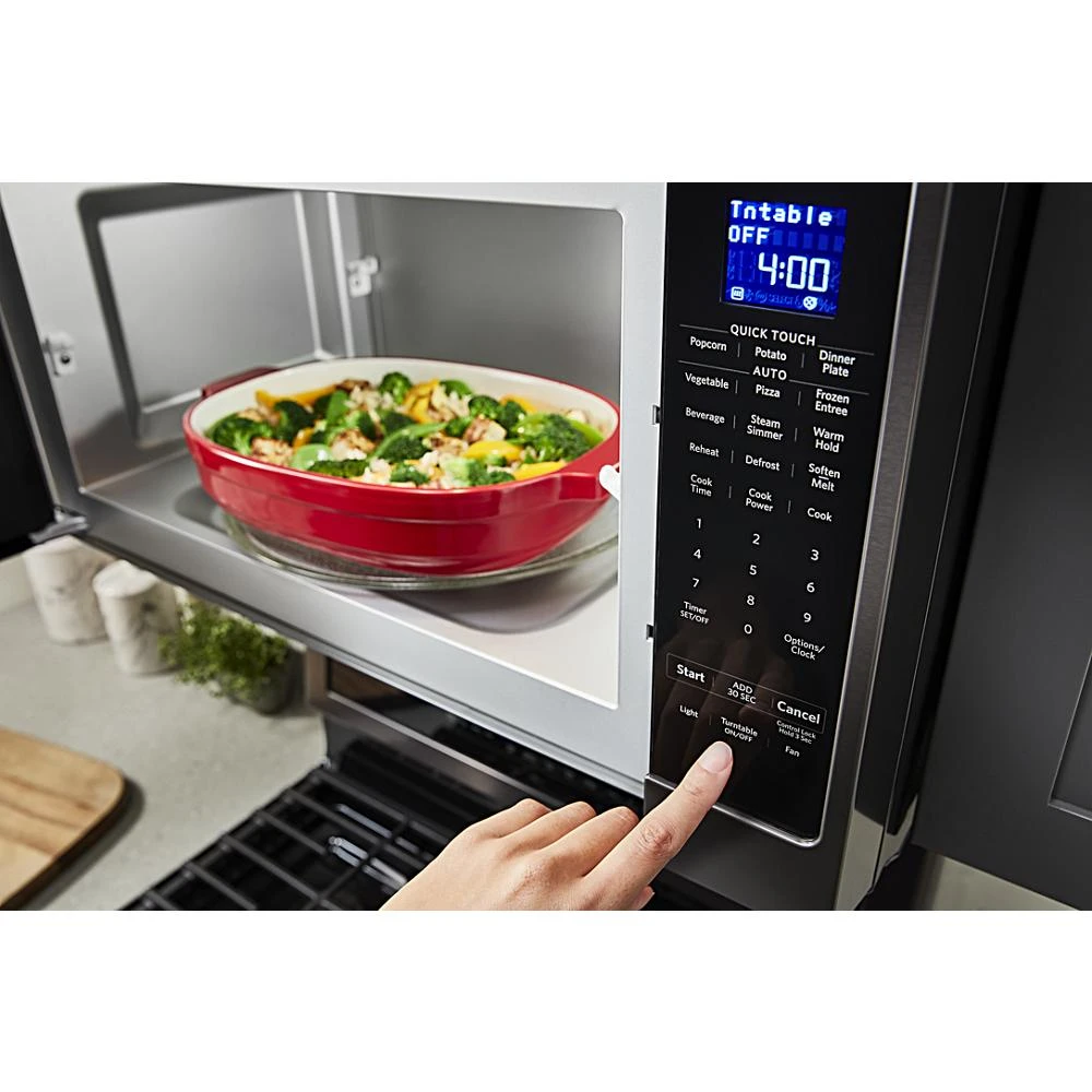 30" 1000-Watt Microwave Hood Combination KMHS120EBS