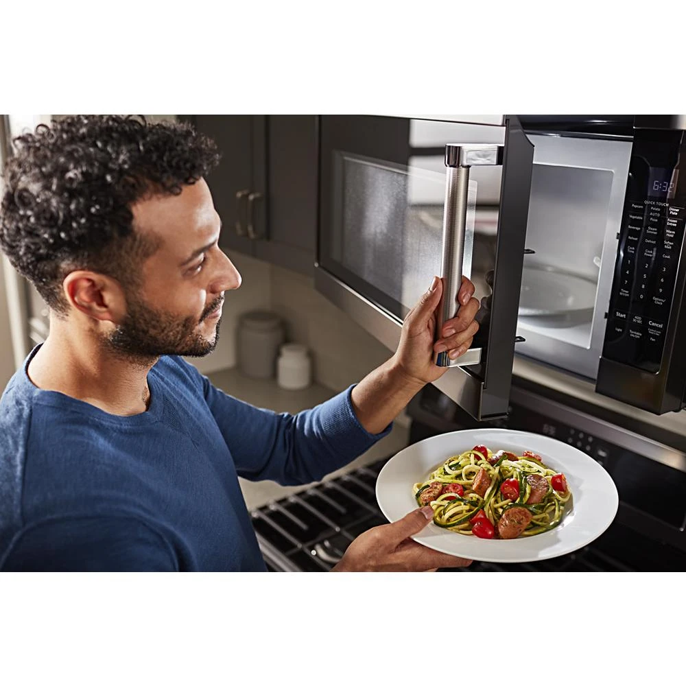 30" 1000-Watt Microwave Hood Combination KMHS120EBS