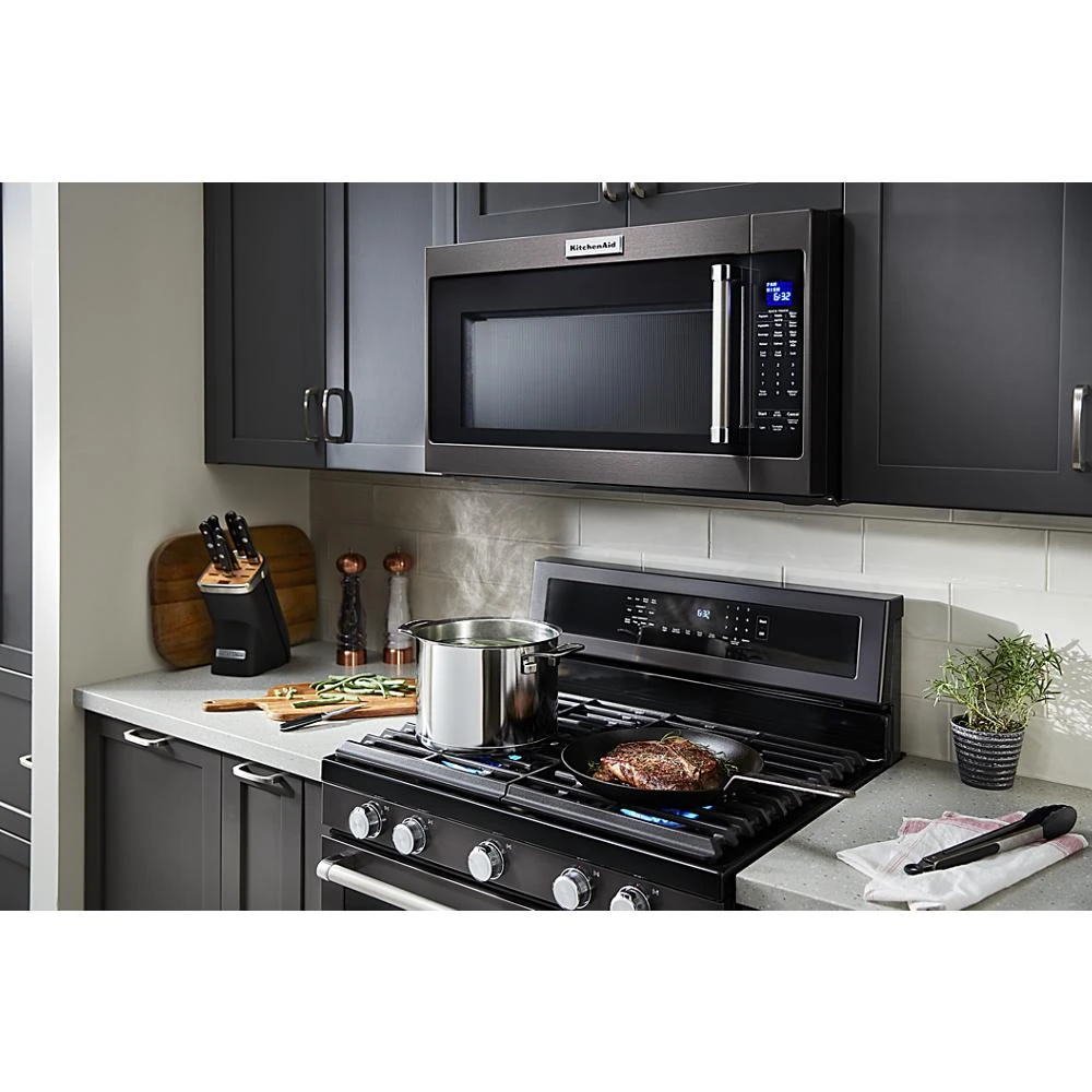 30" 1000-Watt Microwave Hood Combination KMHS120EBS